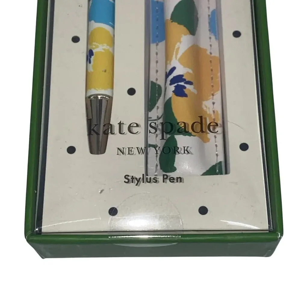 Kate Spade New York Floral Stylus Pen With Case New Painterly Bouquet